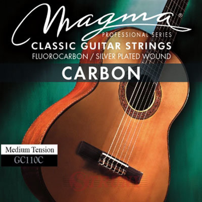 Magma Carbon GC110C Fluorocabon / Silver Plated Wound  Medium Tension