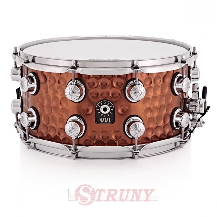 NATAL DRUMS HAND HAMMERED STEEL SNARE Малий барабан
