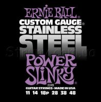 Ernie Ball 2245 Stainless Steel Power Slinky 11/48
