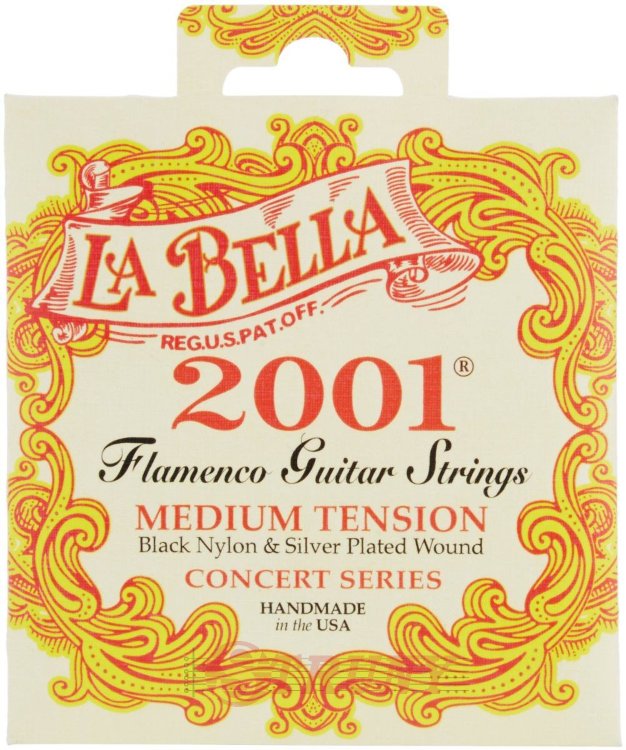 La Bella 2001FM Classical Flamenco Medium Tension