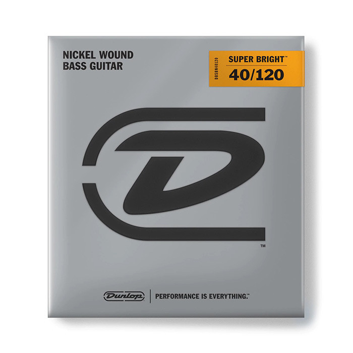 Dunlop DBSBN40120 Super Bright Nickel Bass 5 Strings Light 40/120