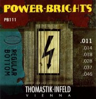 Thomastik-Infeld Power Bright PB111 Regular Bottom Medium Electric Guitar Strings 11/46