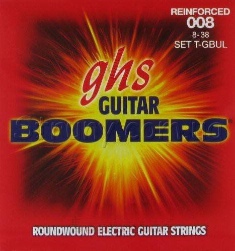 GHS T-GBUL Boomers Ultra Lite Electric Guitar Strings 8/38