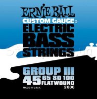 Ernie Ball 2806 Flatwound Bass Group III 45/100