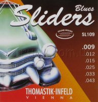 Thomastik-Infeld SL109 Blues Sliders Light Electric Guitar Strings 9/43