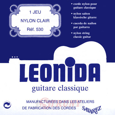 Savarez Leonida 530 Classical Guitar Strings Normal Tension 
