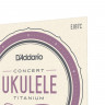 D'Addario EJ87C Titanium Ukulele Concert Strings