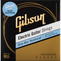 Gibson SEG-BWR9 BRITE WIRE REINFORCED 9/42 ULTRA-LIGHT