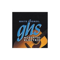 GHS WB-TL White Bronze Standart Light Acoustic Guitar Strings 12/50