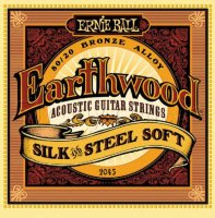 Ernie Ball 2045 Earthwood Silk And Steel Soft 11/52