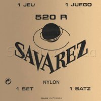 Savarez 520R Red Traditional Classical Guitar Strings High Tension