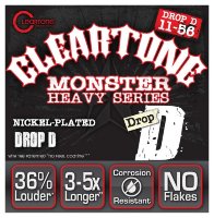 Cleartone 9456 Coated Electric Heavy Series Drop D 11/56