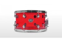 NATAL DRUMS ARCADIA ACRYLIC SNARE DRUM TRANSPARENT RED Малий барабан