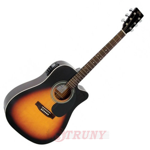 Електро-акустична гітара SX MD180CE/VS