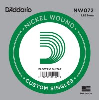 D'Addario NW072 Nickel Wound 072