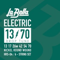 La Bella HRS-D4 Drop Tune Nickel Plated 13/70