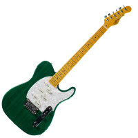 G&L ASAT Z3 (Clear Forest Green, Maple, 3-Ply Pearl) № CLF45565