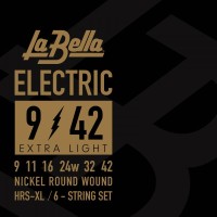 La Bella HRS-XL Nickel Plated 9/42