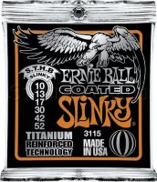 Ernie Ball 3115 Coated Titanium RPS STHB Slinky Electric Guitar Strings 10/52