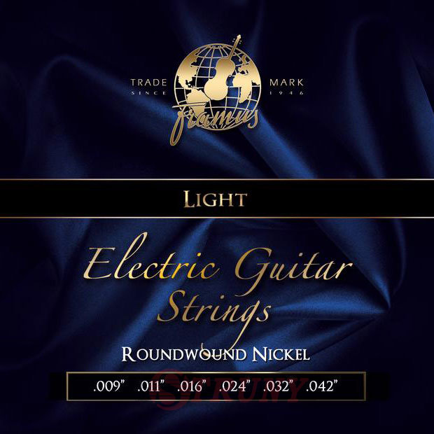 Framus 45200 Blue Label Nickel Wound Electric Guitar Strings Light 9/42