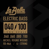 La Bella RX-N4A Nickel-Plated Round Wound 40/100