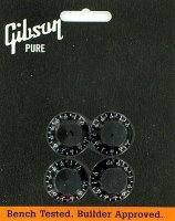 Gibson Tophat Knobs BLACK PRHK-010