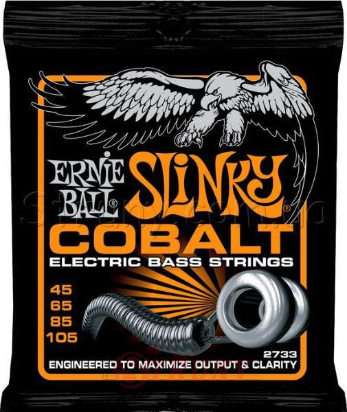 Ernie Ball 2733 Cobalt Hybrid Slinky Bass Strings 45/105