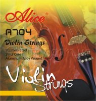 Alice A704 Violin Струни для скрипки сталь/алюміній