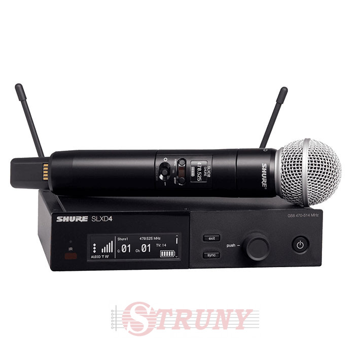 Shure SLXD24E/SM58-H56 Бездротова мікрофонна радіосистема