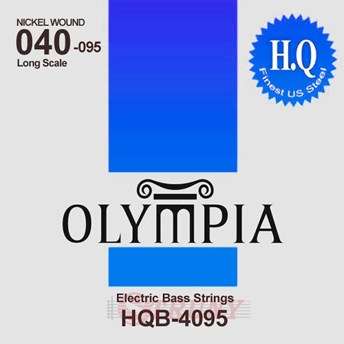 Olympia HQB-4095 Nickel Wound Long Scale Electric Bass Strings 40/95