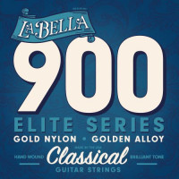 La Bella 900 Elite Gold Nylon Polished Golden Alloy