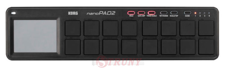 KORG NANOPAD 2 BK MIDI контролер