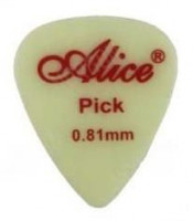 Alice AP-100L медіатор Luminous Nylon Guitar Picks 0.81