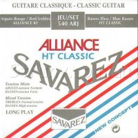 Savarez 540ARJ Alliance HT Classic Classical Guitar Strings Mixed Tension