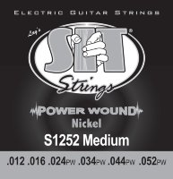 SIT S1252 Jazz Light Power Wound Nickel Electric Guitar Strings 12/52