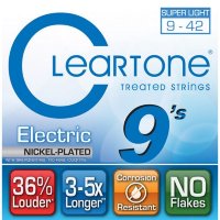 Cleartone 9409 Coated Electric Guitar Strings Super Light 9/42