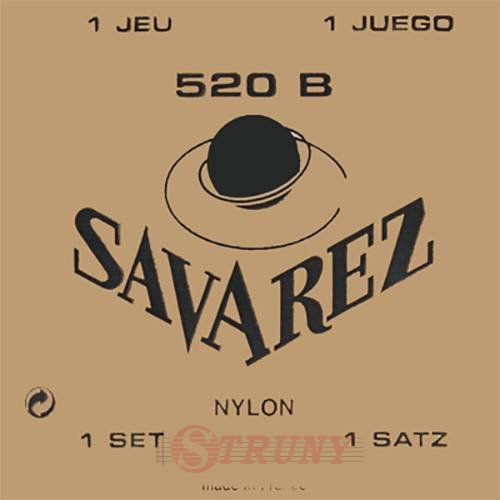 Savarez 520B White Traditional Classical Guitar Strings Low Tension