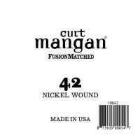 Curt Mangan 10042 42 Nickel Wound Ball End