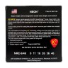 DR Strings NRE-9/46 NEON Red Electric - Light Heavy (9-46)