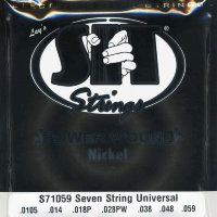 SIT S71059 Universal Power Wound Nickel Electric Guitar Strings 10.5/59
