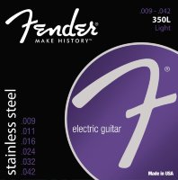 Fender 350L Струни для електрогітари 9/42