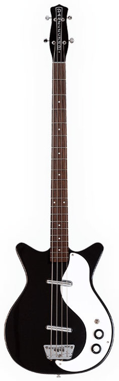 Бас-гітара DANELECTRO 59DC Long Scale Bass (Black)