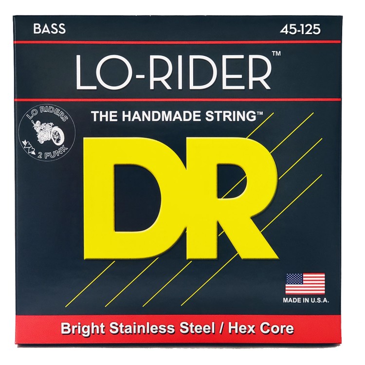 DR Strings LO-RIDER Bass - Medium - 5-String (45-125) DR Strings LO-RIDER Bass - Medium - 5-String (45-125)