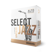D’Addario Select Jazz - Alto Sax Unfiled 3M - 10 Pack Тростини для альт саксофона