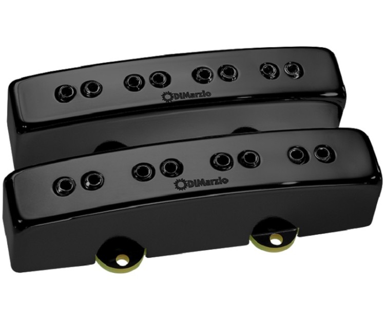 DIMARZIO RELENTLESS J BASS PAIR (Gloss Black Metal)