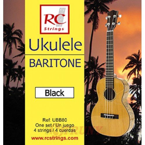 Royal Classics UBB80 Ukulele Black Barítono