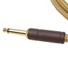 Fender CABLE DELUXE SERIES 5' TWEED Кабель інструментальний