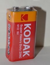 Kodak Extra Heavy Duty 6F22 9V Батарейка крона