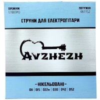 Avzhezh AN1152 Преміум Електро Струни для електрогітари нікель 11/52