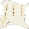 FENDER PRE-WIRED STRAT PICKGUARD VINTAGE NOISELESS WHITE